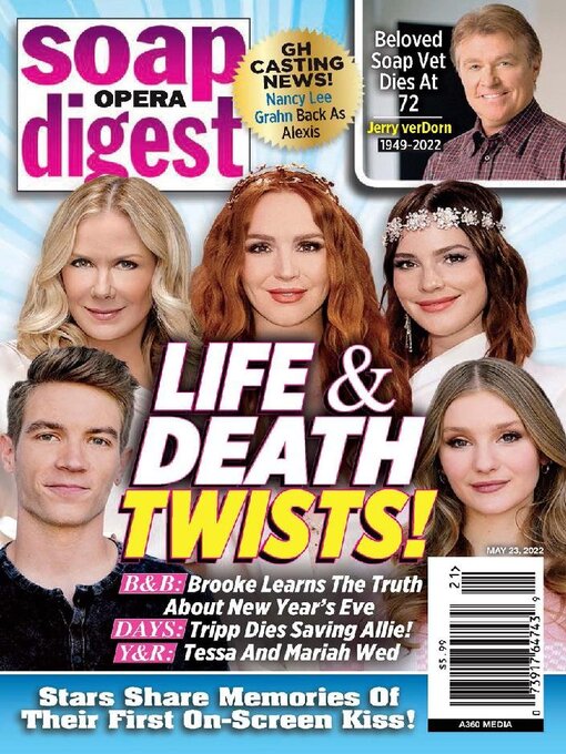 Détails du titre pour Soap Opera Digest par A360 Media, LLC - Disponible